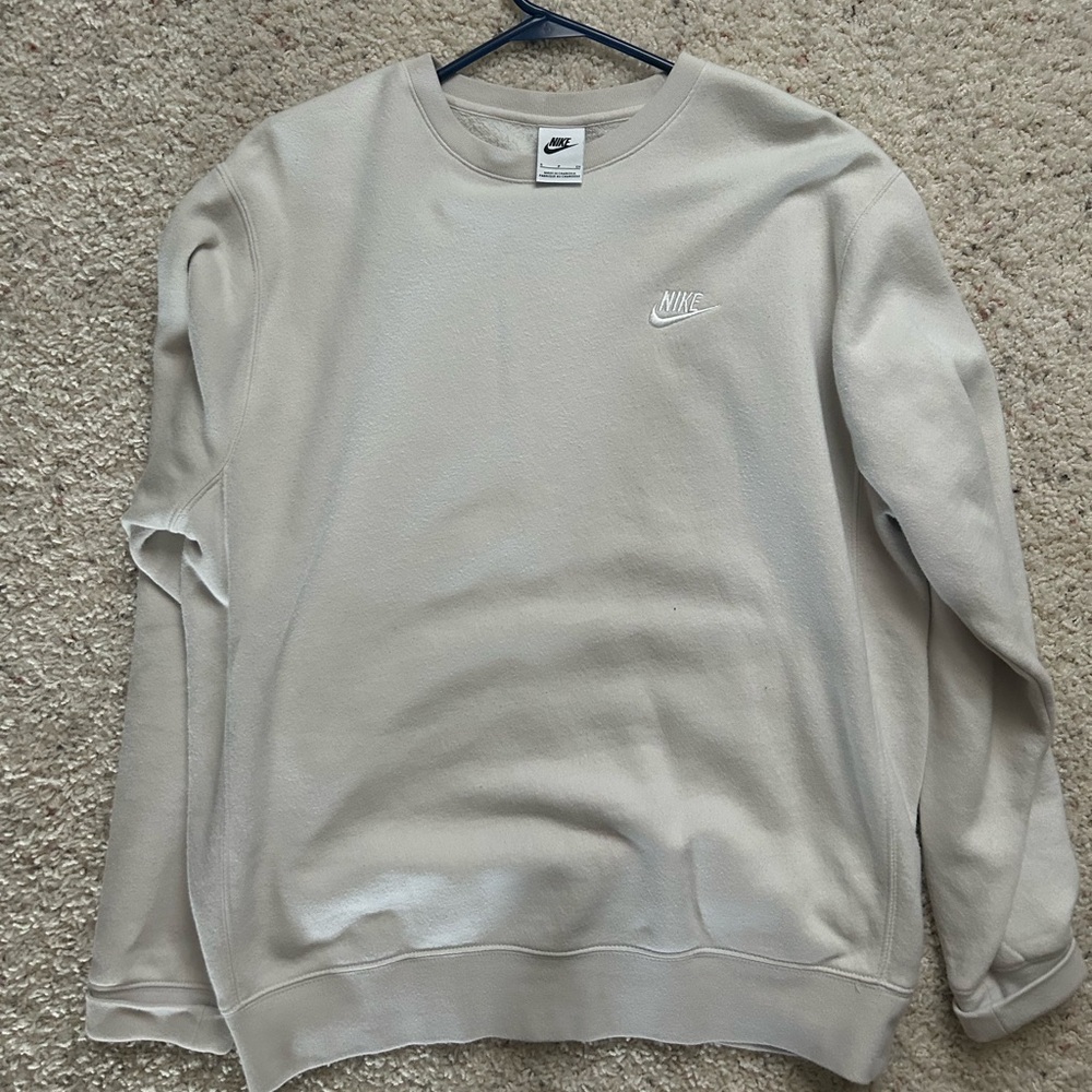 Nike Men's Cream Sweater